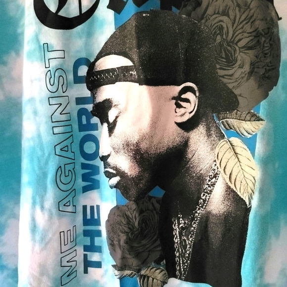 2PAC Men's Tie Dye T-Shirt Size XL - Picture 4 of 11